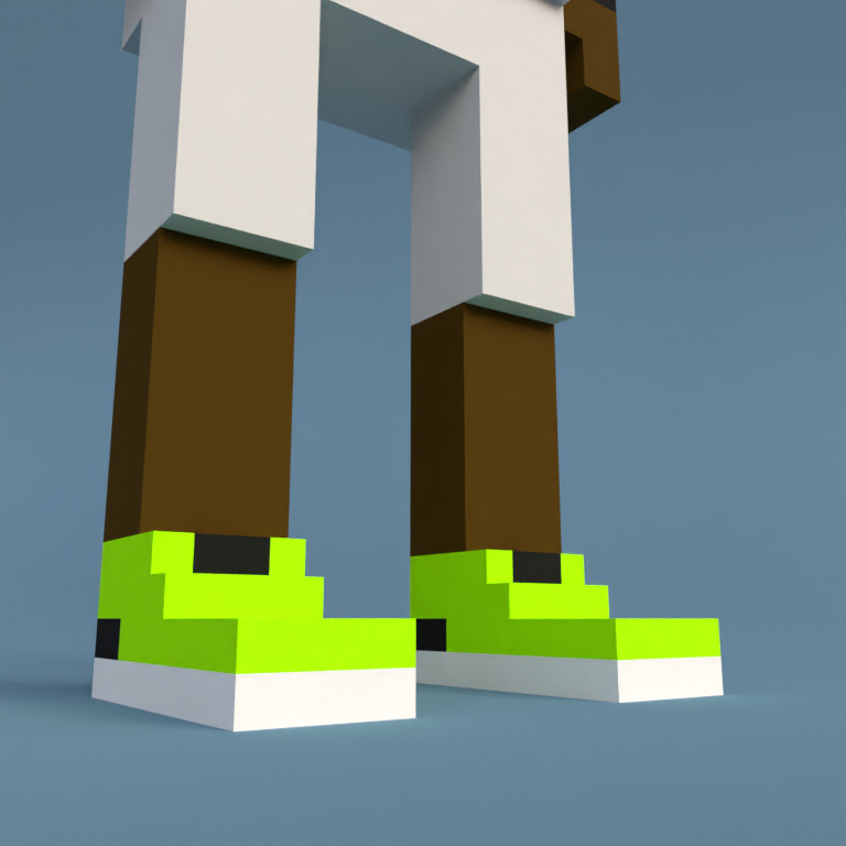 Meebit #3811 — Shoes