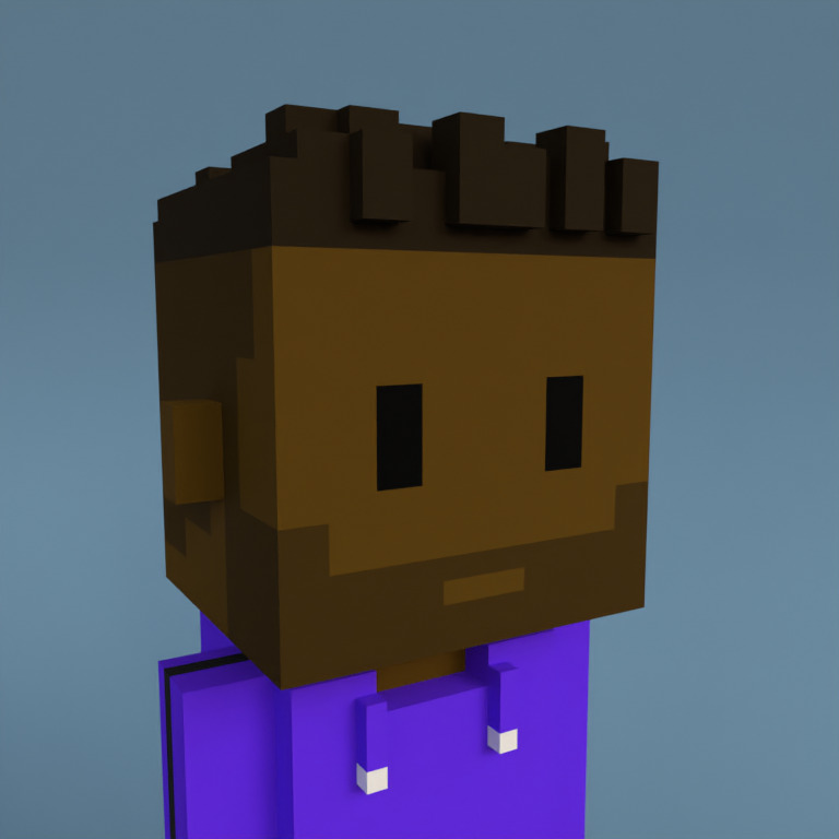 Meebit #3814 — Portrait