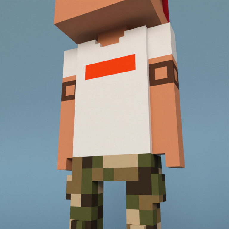 Meebit #3816 — Outfit