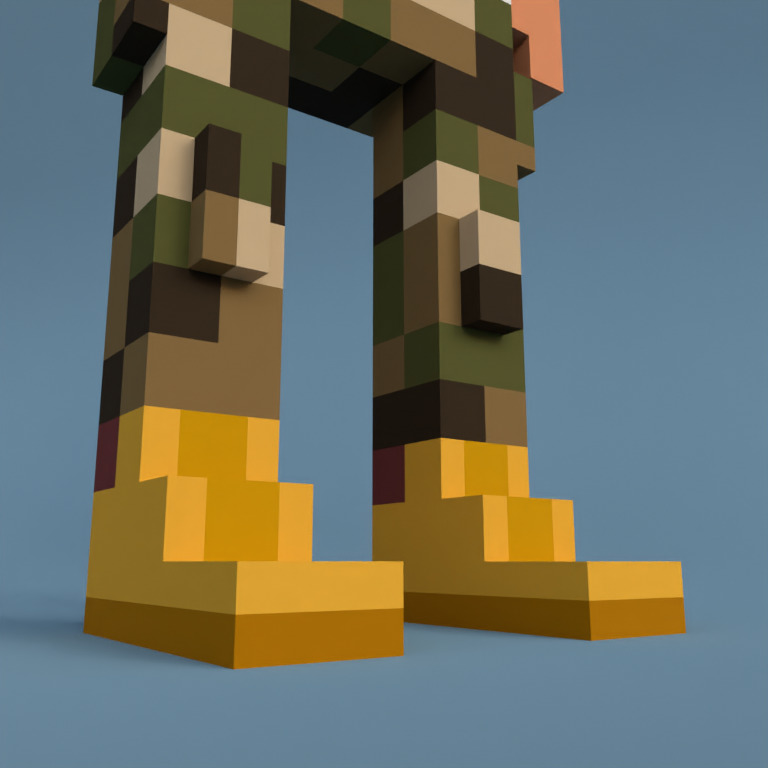 Meebit #3816 — Shoes