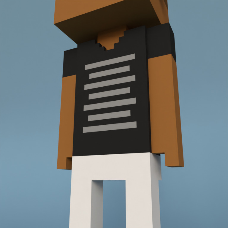 Meebit #3818 — Outfit