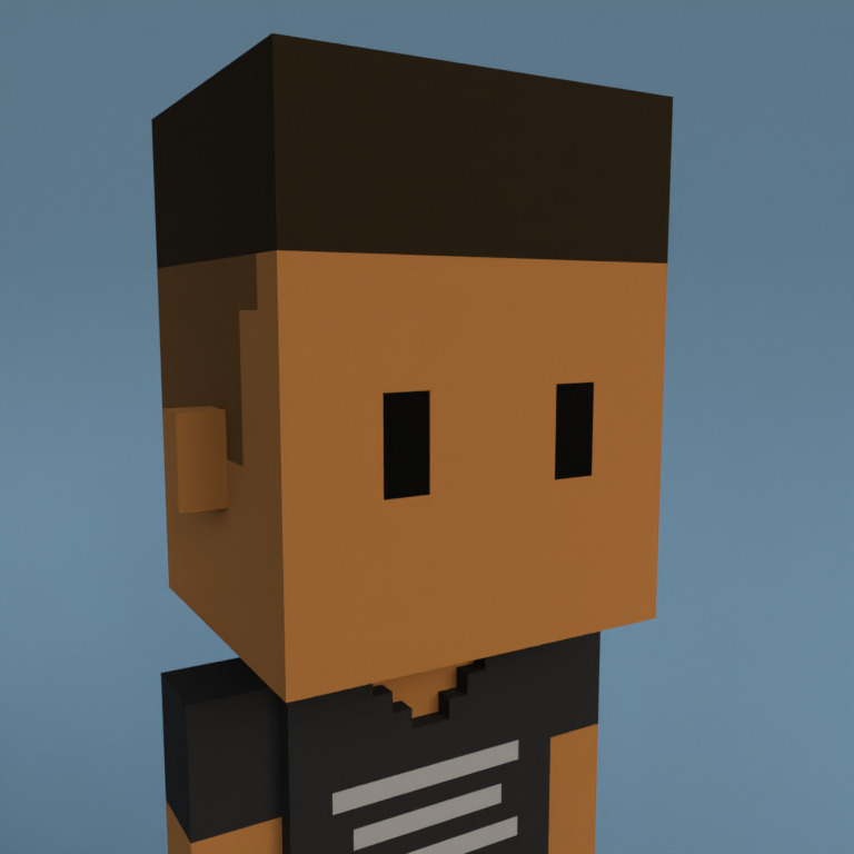 Meebit #3818 — Portrait