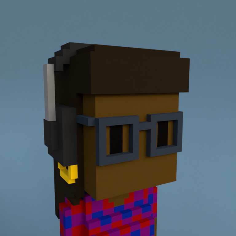 Meebit #3819 — Portrait