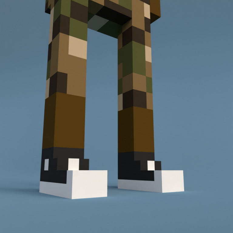 Meebit #3819 — Shoes