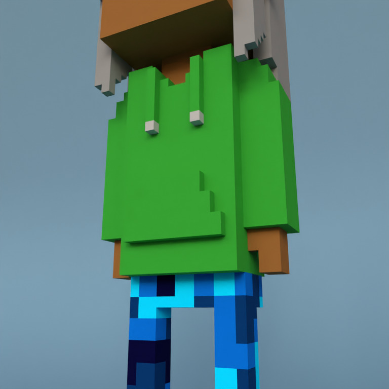 Meebit #3820 — Outfit