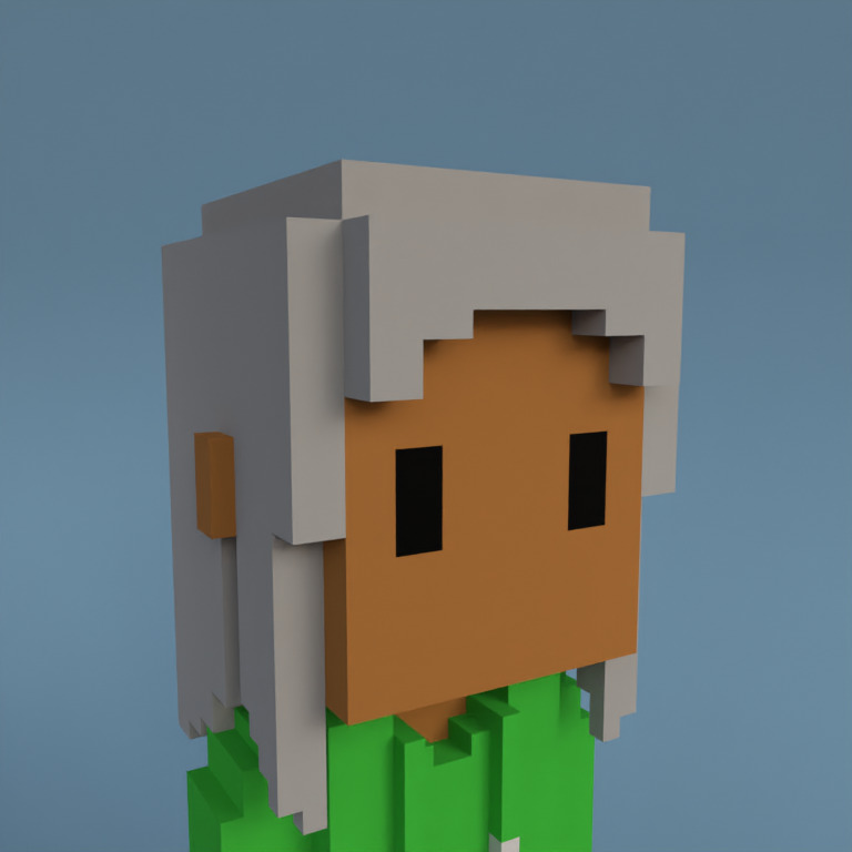 Meebit #3820 — Portrait
