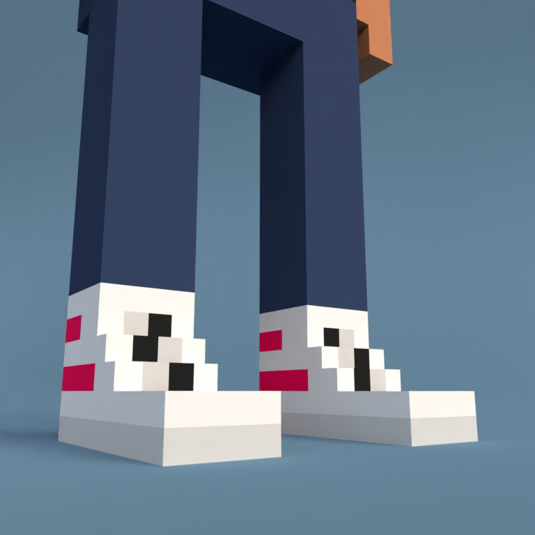 Meebit #3821 — Shoes