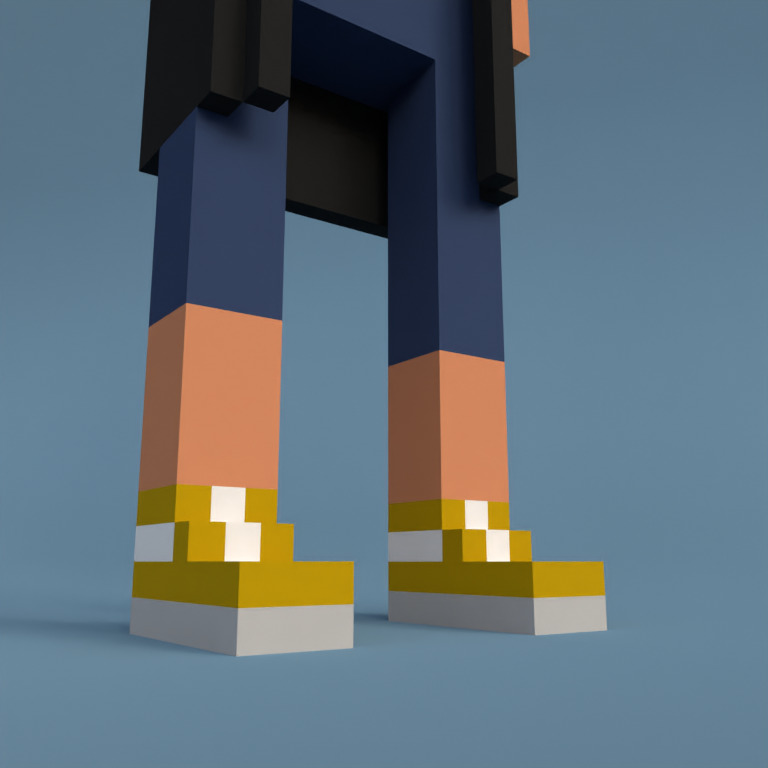 Meebit #3823 — Shoes