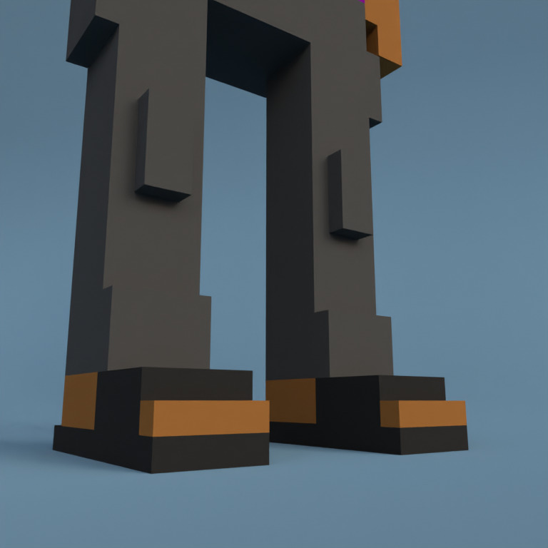 Meebit #3827 — Shoes
