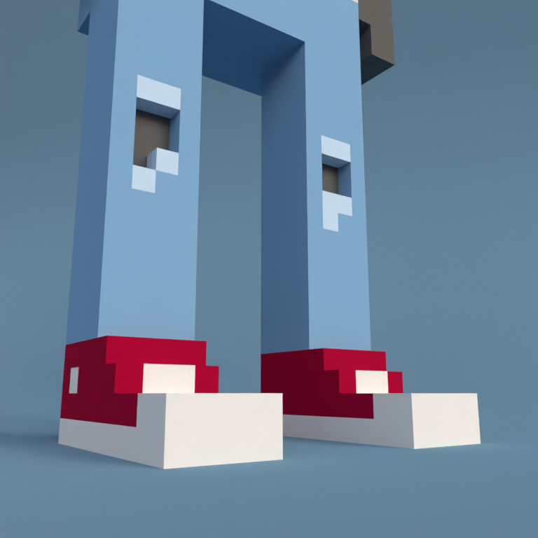 Meebit #3828 — Shoes