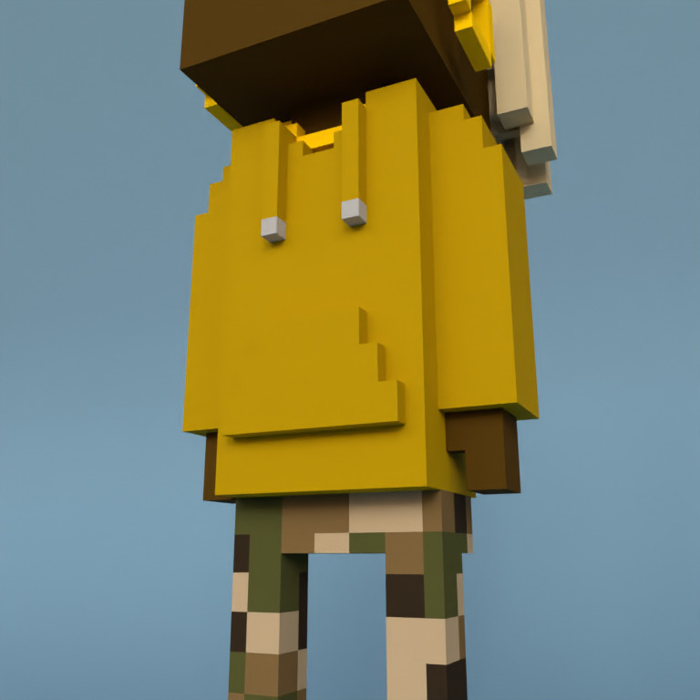 Meebit #3831 — Outfit