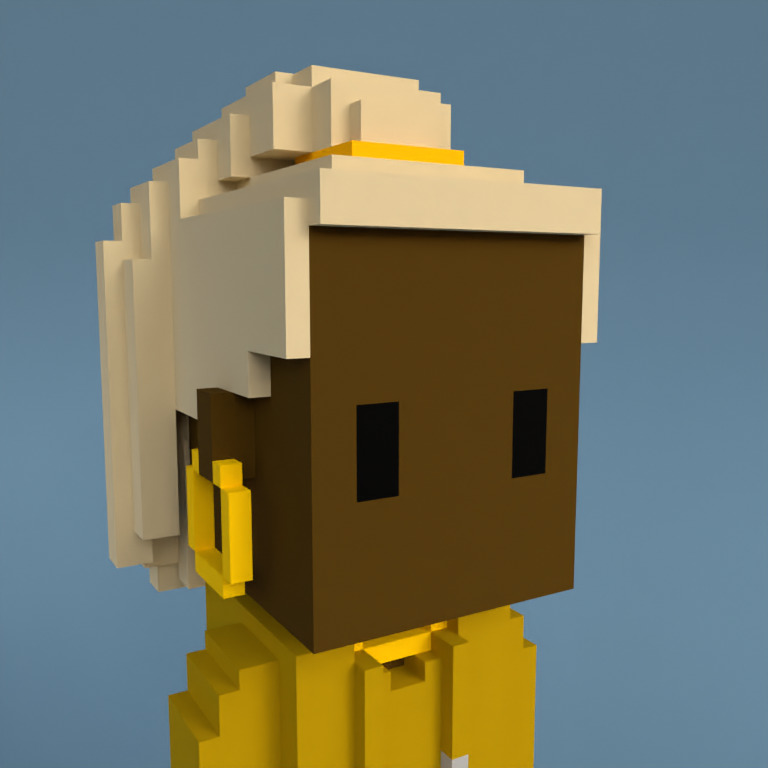 Meebit #3831 — Portrait
