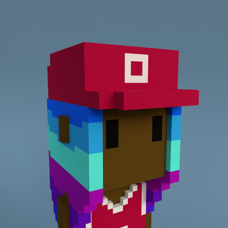 Meebit #3837 — Portrait