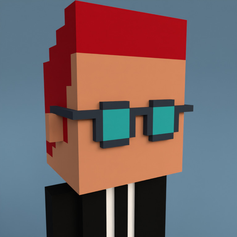Meebit #3838 — Portrait