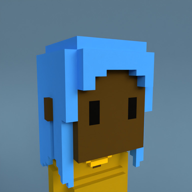 Meebit #3841 — Portrait