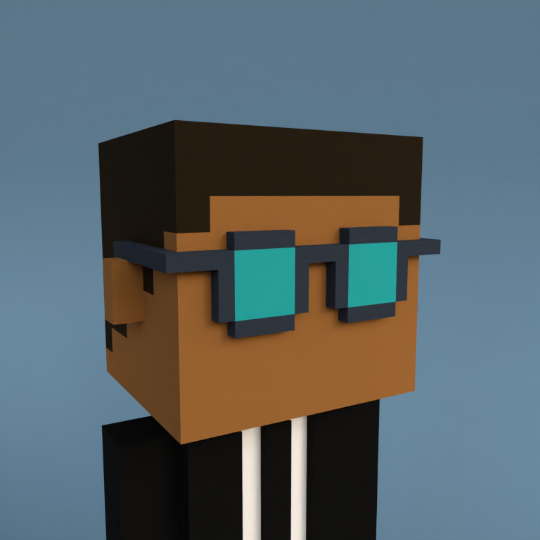 Meebit #3843 — Portrait