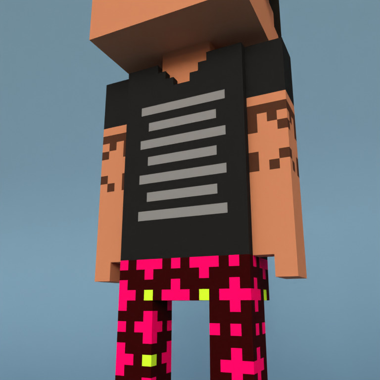 Meebit #3846 — Outfit