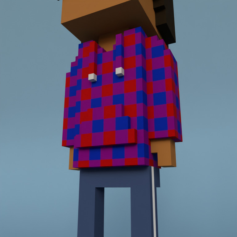 Meebit #3851 — Outfit