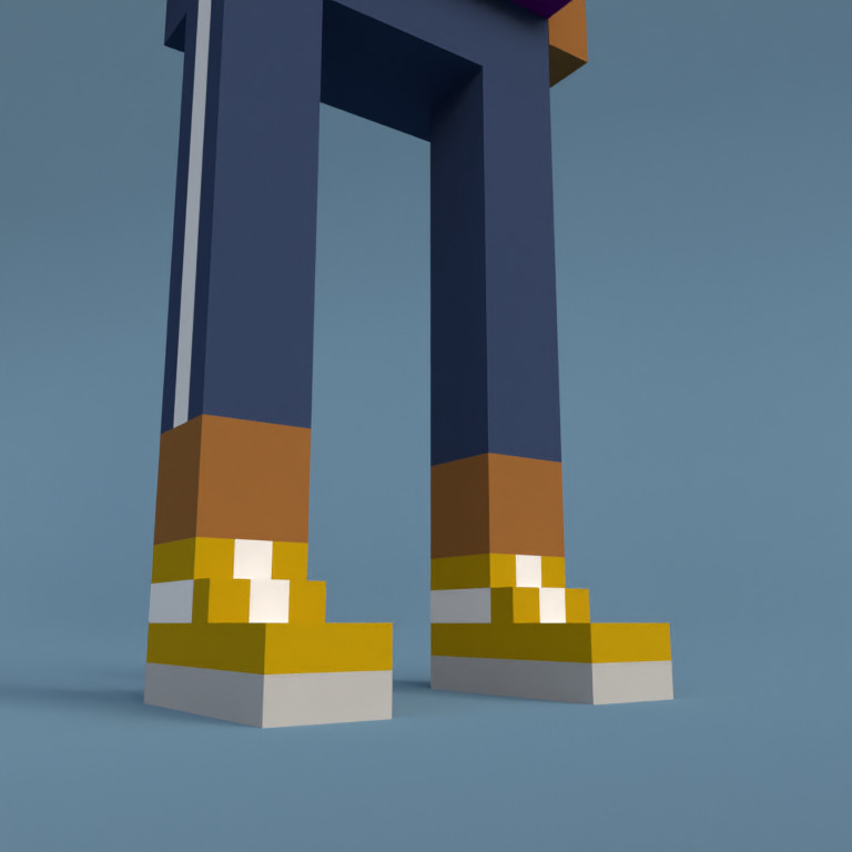 Meebit #3851 — Shoes