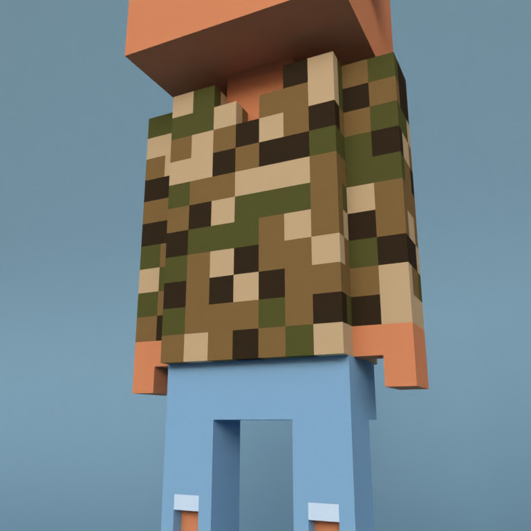 Meebit #3853 — Outfit