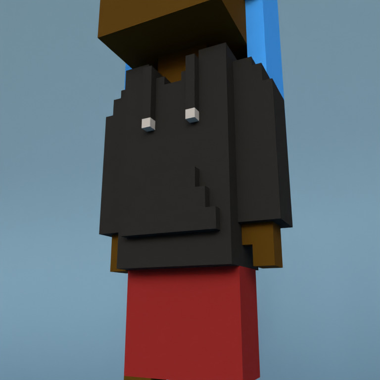 Meebit #3854 — Outfit