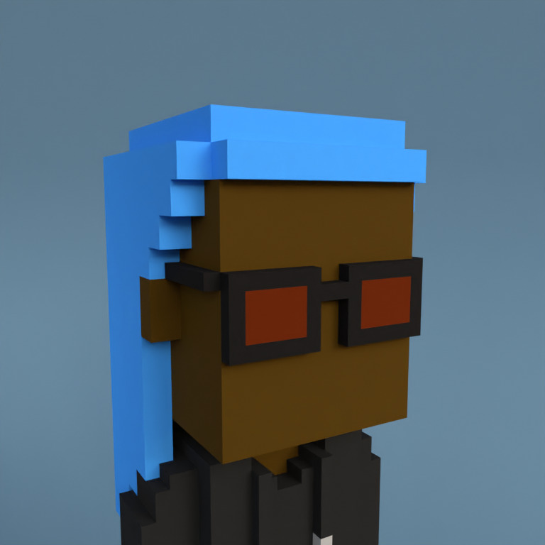 Meebit #3854 — Portrait