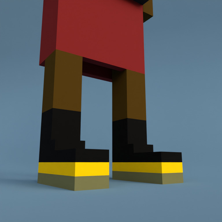 Meebit #3854 — Shoes