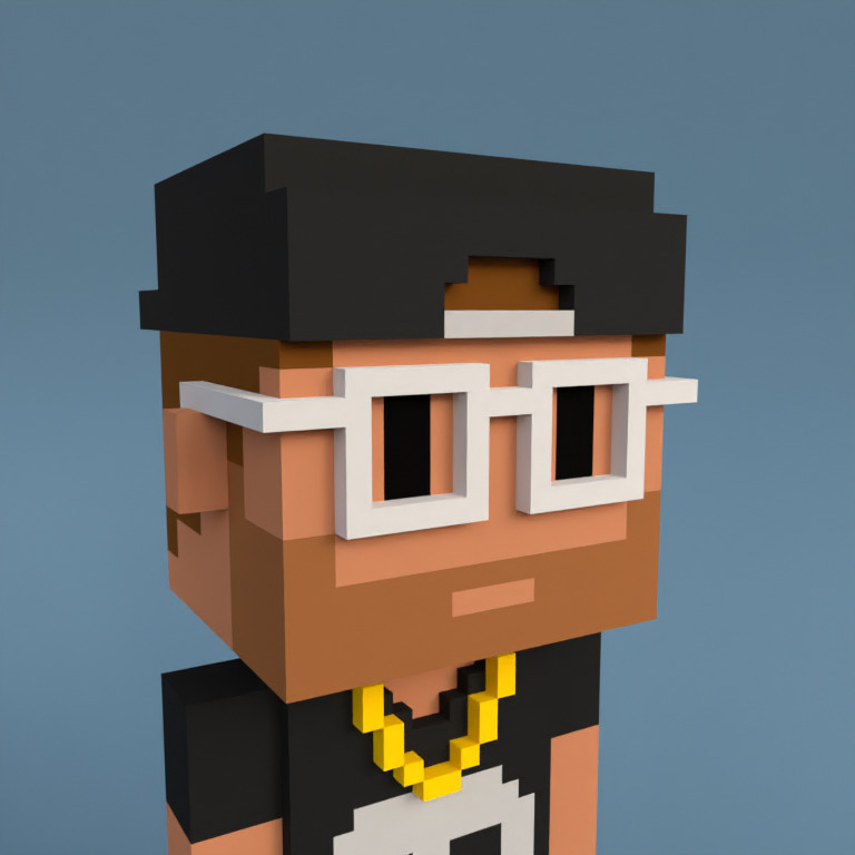 Meebit #3857 — Portrait