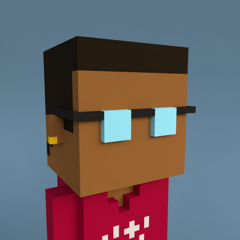 Meebit #3858 — Portrait