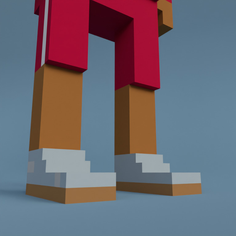 Meebit #3858 — Shoes