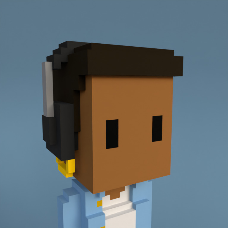 Meebit #3860 — Portrait