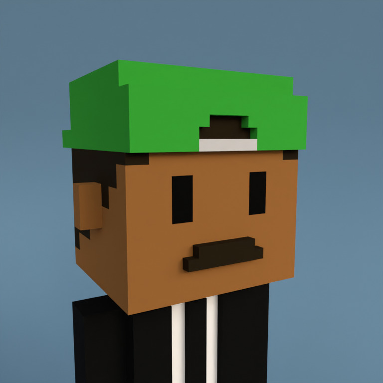 Meebit #3862 — Portrait