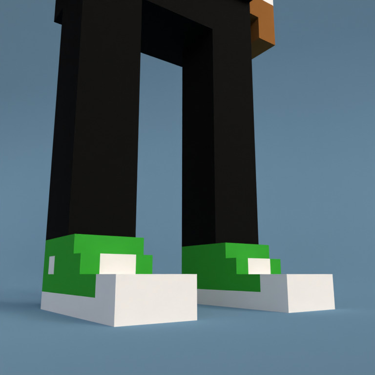 Meebit #3862 — Shoes