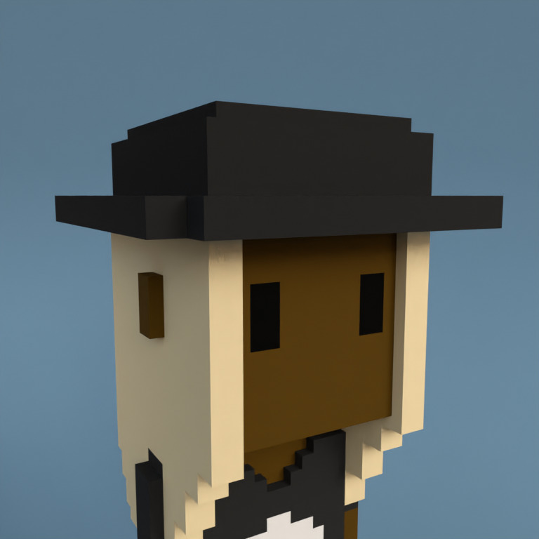 Meebit #3863 — Portrait