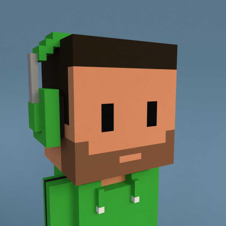 Meebit #3865 — Portrait