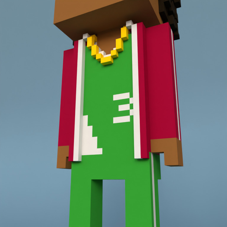 Meebit #3866 — Outfit