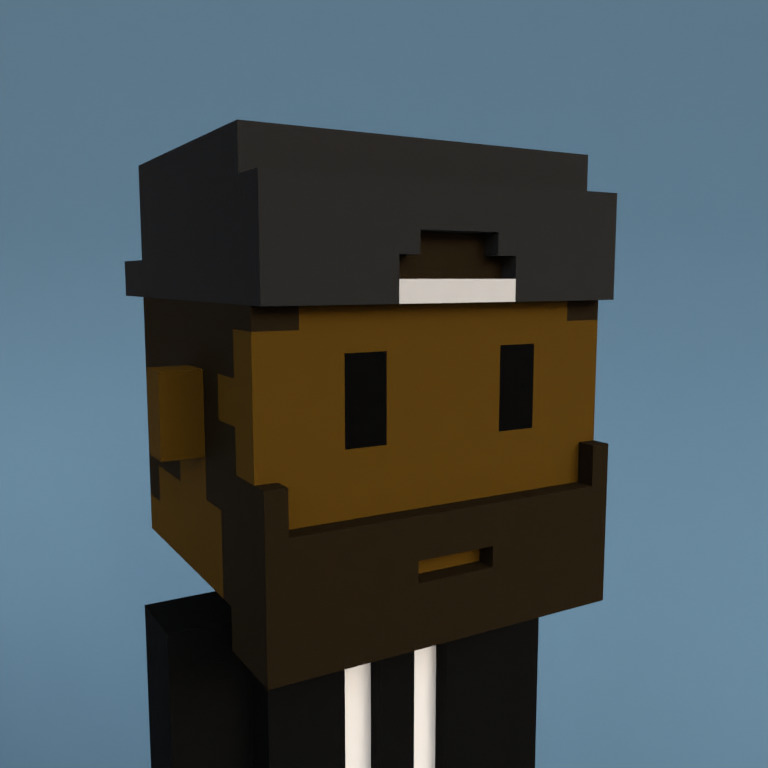 Meebit #3867 — Portrait