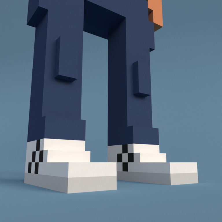 Meebit #3868 — Shoes
