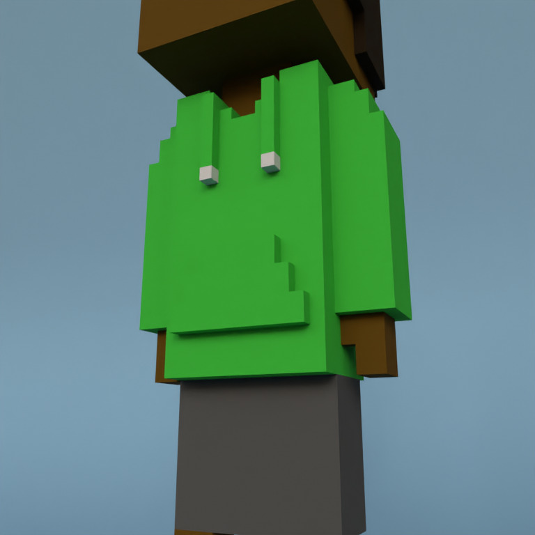 Meebit #3869 — Outfit