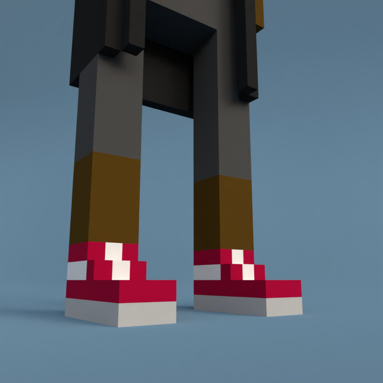 Meebit #3876 — Shoes