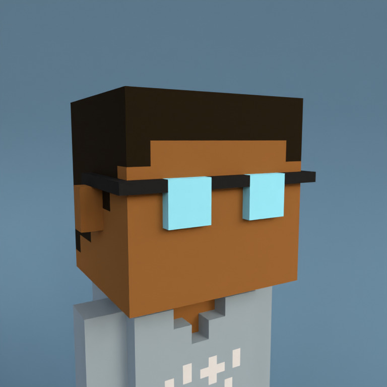 Meebit #3879 — Portrait