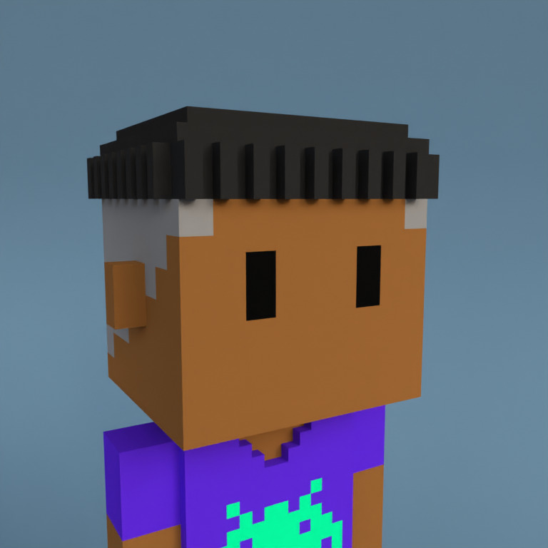 Meebit #3882 — Portrait