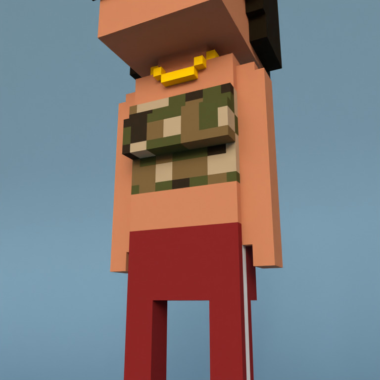 Meebit #3883 — Outfit