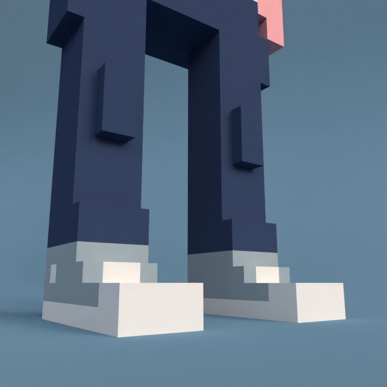 Meebit #3885 — Shoes