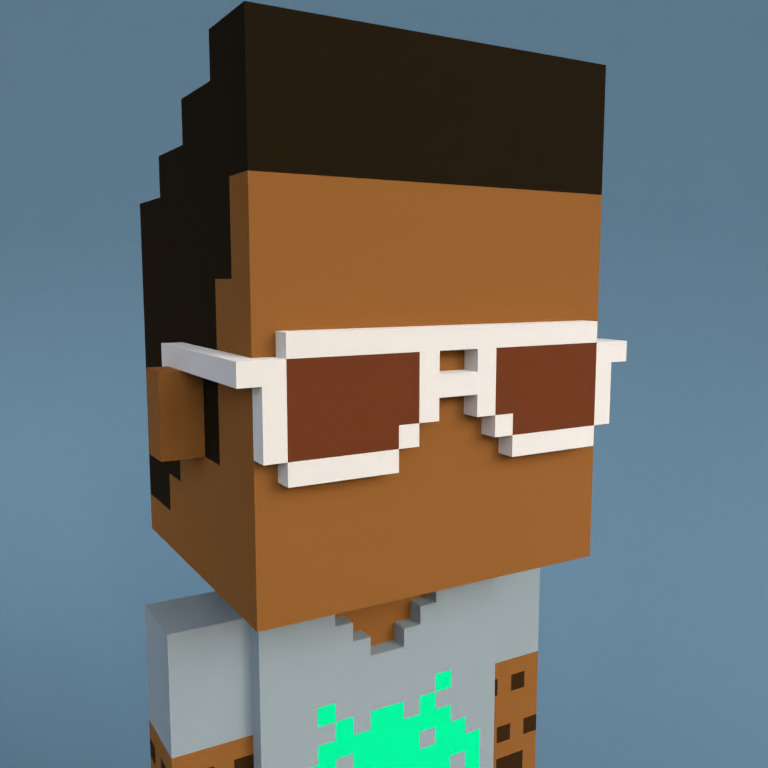 Meebit #3887 — Portrait