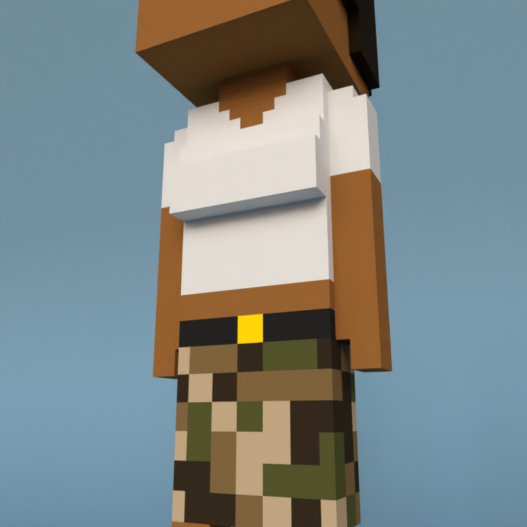 Meebit #3891 — Outfit