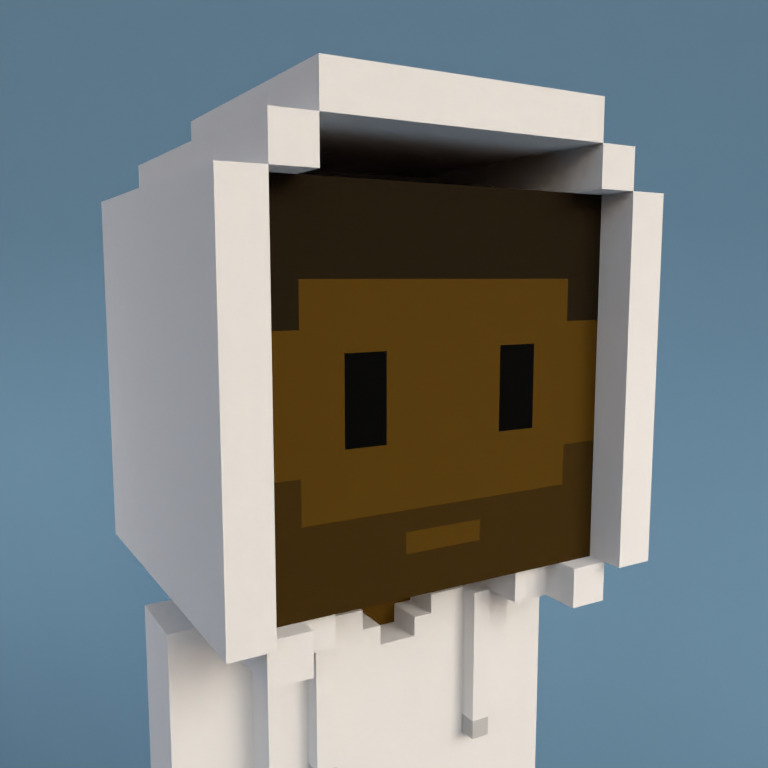 Meebit #3892 — Portrait