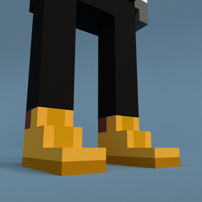 Meebit #3893 — Shoes