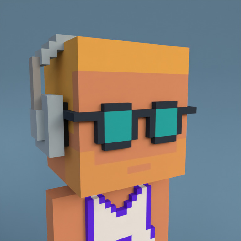 Meebit #3908 — Portrait