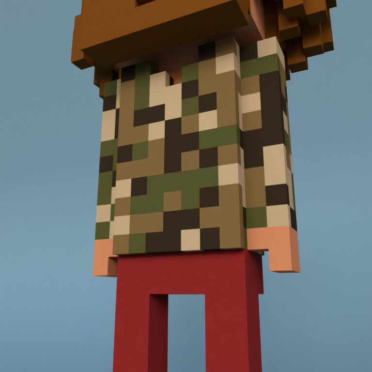 Meebit #3910 — Outfit